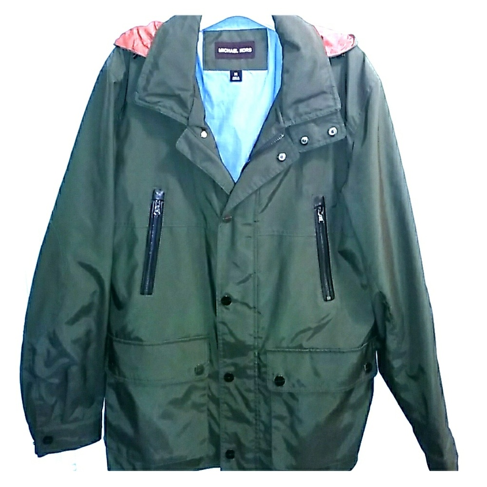 Michael Kors Nylon Rain Jacket Limited w hoody